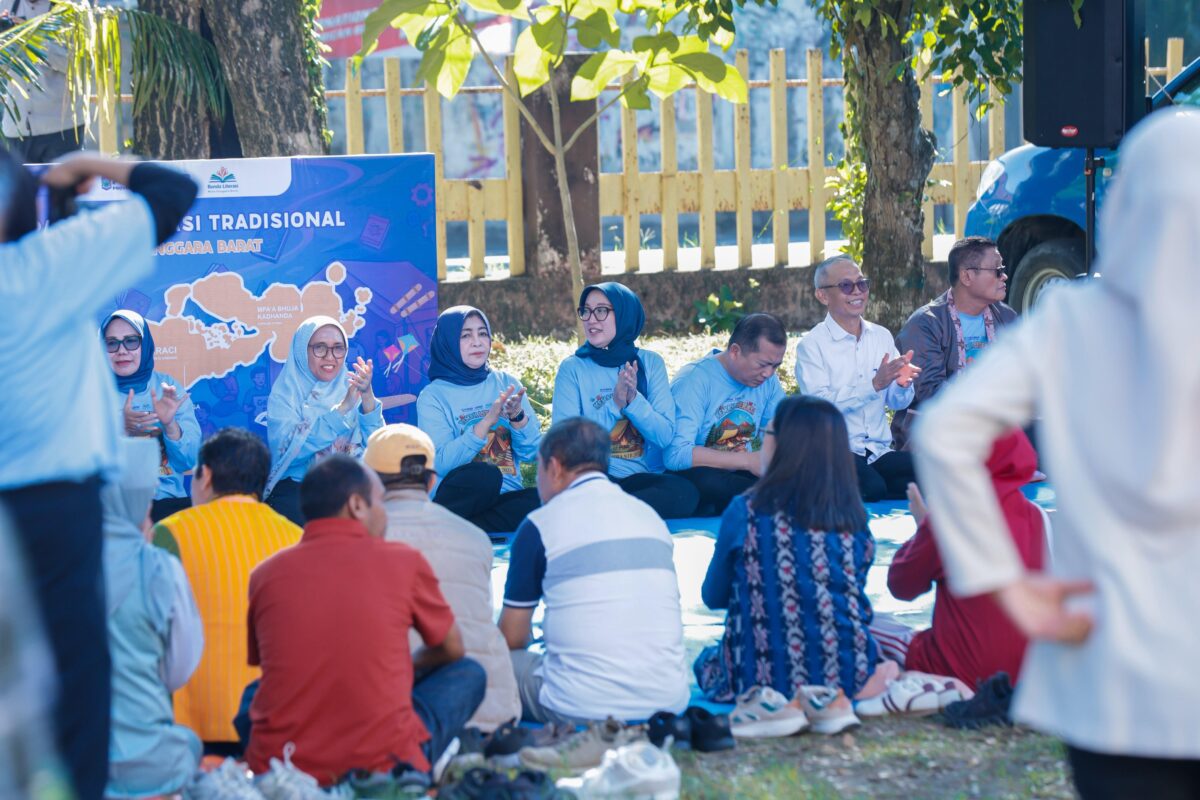 Gerakan Literasi Tradisional NTB Diluncurkan Langsung Gubernur NTB
