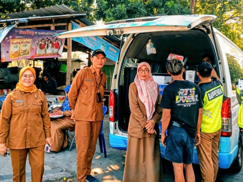 Pemkot Mataram dan UPPRD Wilayah I Bapenda NTB Gelar Operasi Gabungan Pajak Kendaraan