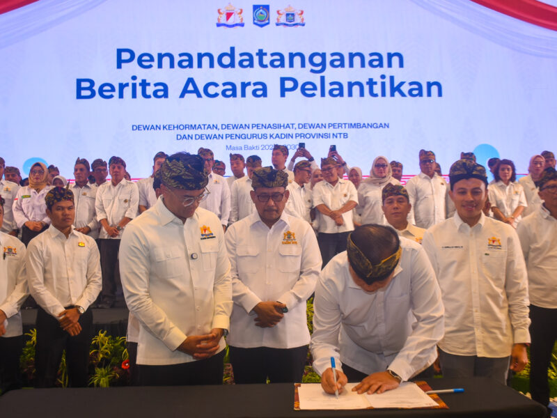 Gubernur dan Ketum Kadin Sepakat Perkuat Kolaborasi Investasi, Anindya Apresiasi Pertumbuhan Ekonomi NTB 13,24 Persen