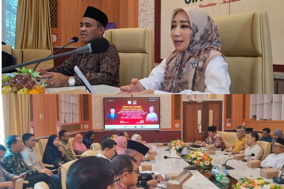 Diskusi Dosen UIN Mataram Bersama Anggota Komisi VIII DPR RI APT. HJ. Lale Syifaun Nufus Dorong Kolaborasi Keilmuan