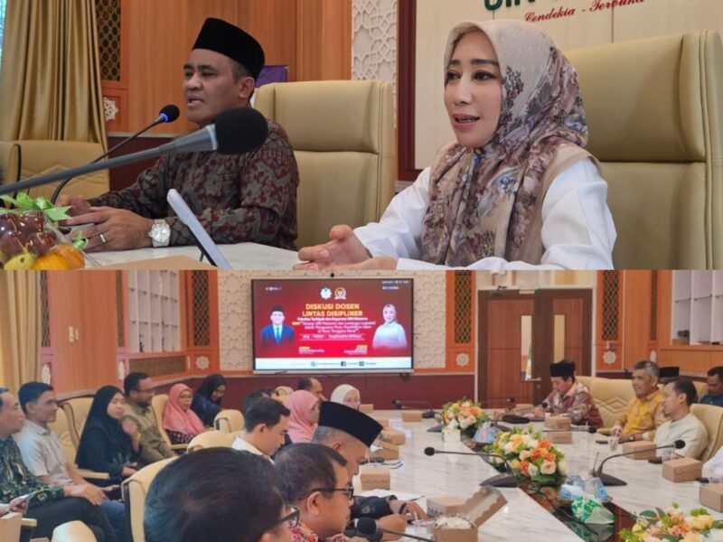 Diskusi Dosen UIN Mataram Bersama Anggota Komisi VIII DPR RI APT. HJ. Lale Syifaun Nufus Dorong Kolaborasi Keilmuan