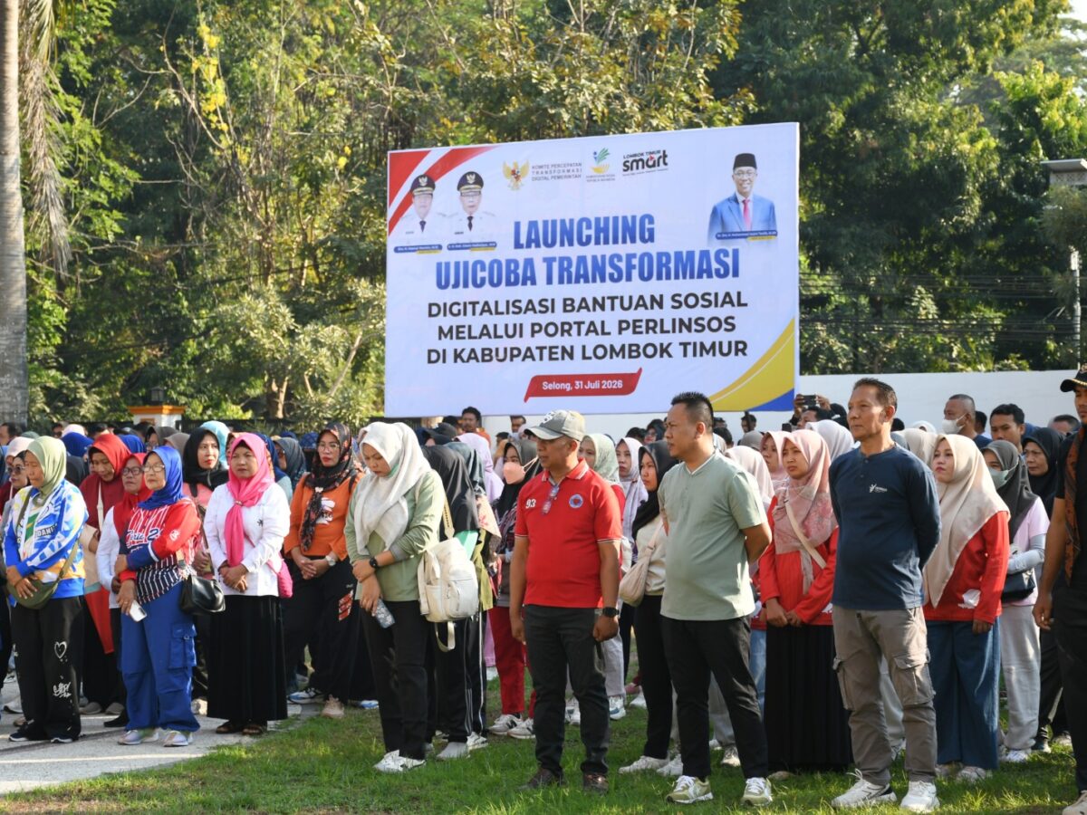Lotim Jadi Daerah Percontohan Digitalisasi Bansos, Libatkan 2.576 Agen Perlinsos