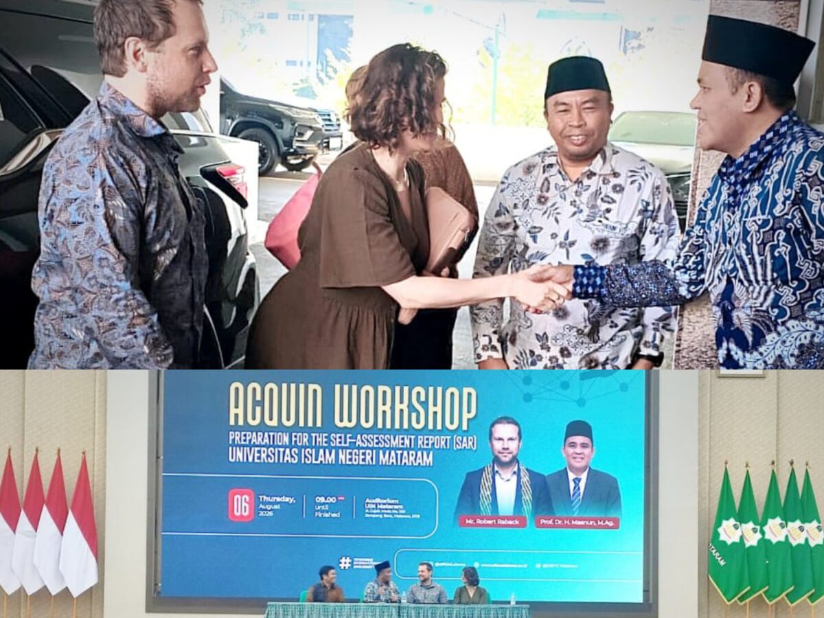 UIN Mataram Matangkan Persiapan Akreditasi Internasional Acquin menuju World Class University
