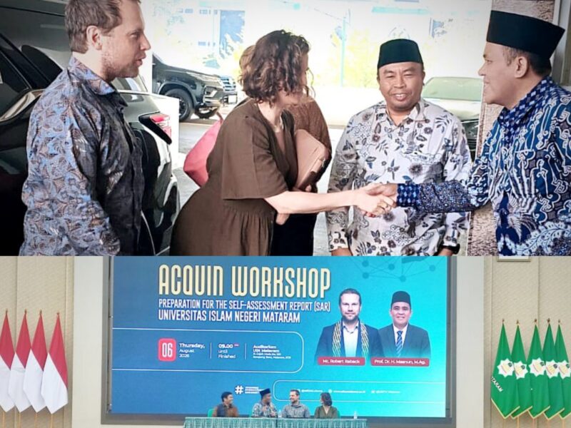 UIN Mataram Matangkan Persiapan Akreditasi Internasional Acquin menuju World Class University