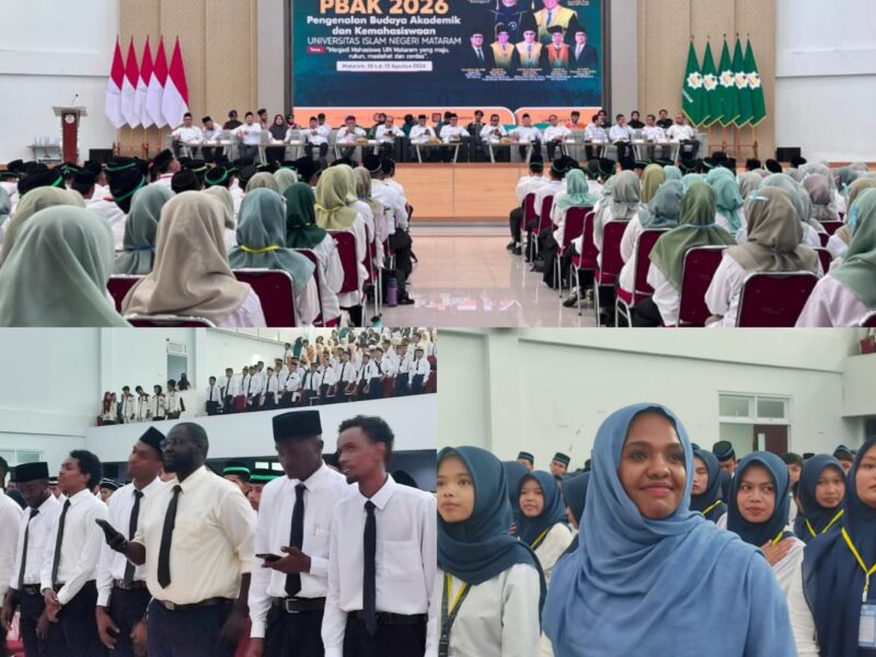 PBAK II UIN Mataram Dihadiri 28 Mahasiswa Baru Internasional