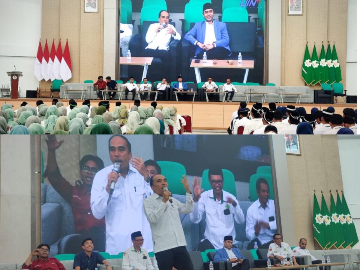 Sinergitas Wakil Rektor III dan Stafsus Menag RI Hadirkan Inspirasi Kepemimpinan Mahasiswa Baru di PBAK II