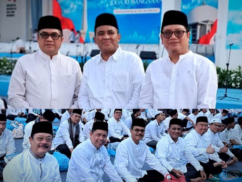 Ketua PTKIN Prof. Dr. TGH. Masnun Tahir, M.Ag. suksekan Zikir dan Doa Kebangsaan HUT RI ke-81