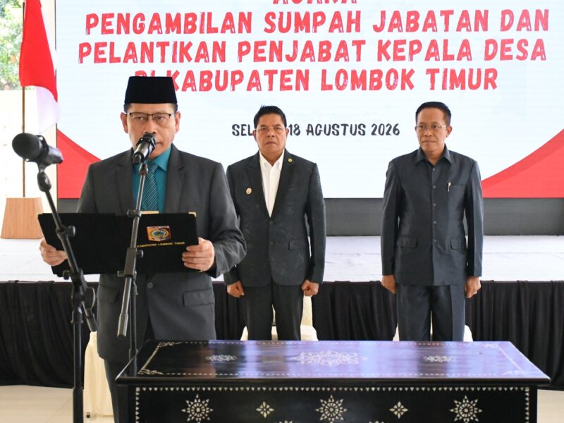 Bupati Lotim Tekankan Netralitas di Pilkades