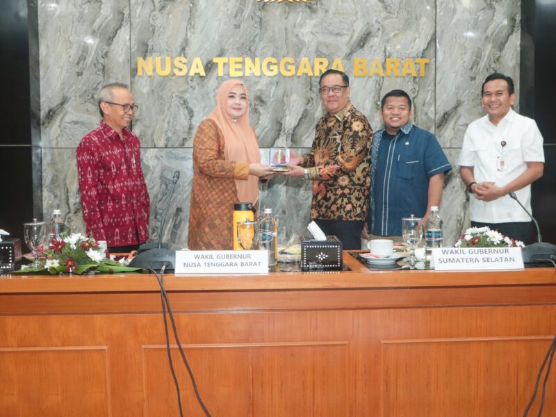 Tiru Tata Kelola Izin Pertambangan Rakyat Pemprov Sumsel Studi ke NTB