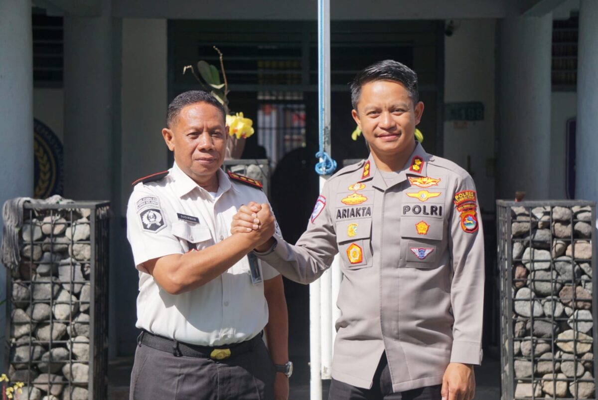 Kapolres Lotim Kunjungi Lapas Selong, Bahas Penguatan Keamanan dan Pembinaan Warga Binaan