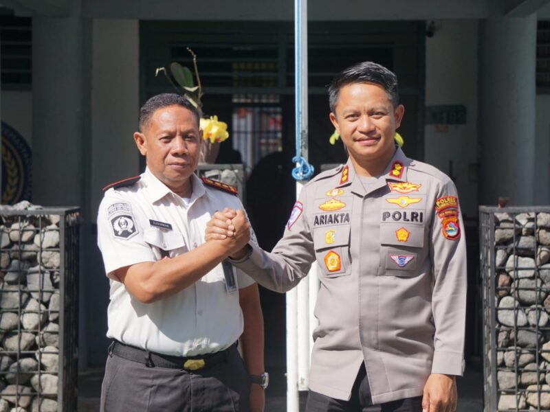 Kapolres Lotim Kunjungi Lapas Selong, Bahas Penguatan Keamanan dan Pembinaan Warga Binaan