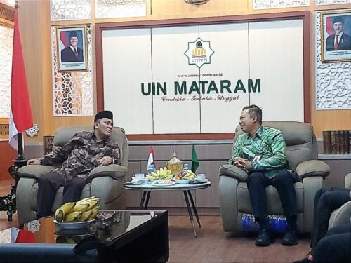 Rektor UIN Mataram Menerima Kunjungan Silaturrahmi BBPOM di Mataram