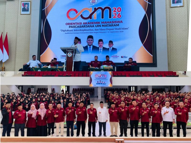 OAM Pascasarjana UIN MataramTA 2026/2027 Mahasiswa Baru Dalam dan Luar Negeri Suap Memulai Tradisi Akademik, Riset dan Prestasi