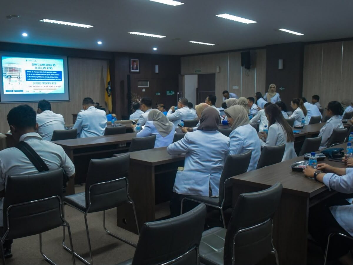 Survey Akreditasi RSUD Provinsi NTB oleh LAM-KPRS