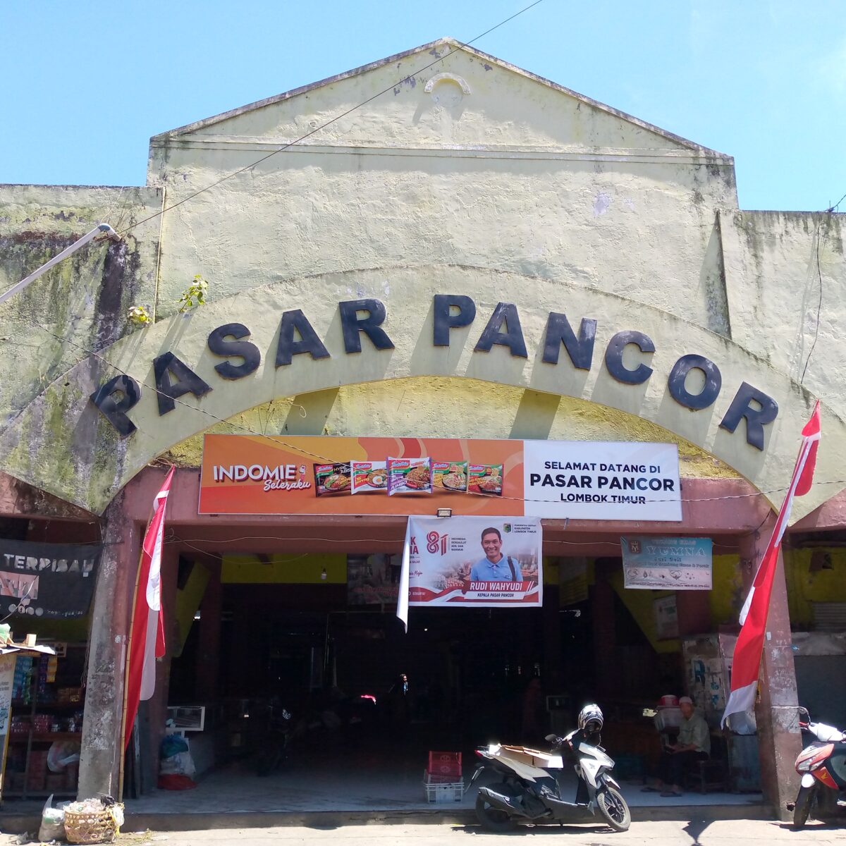 Pasar Pancor Terancam Kebakaran, Kabel Semrawut dan Drainase Buruk