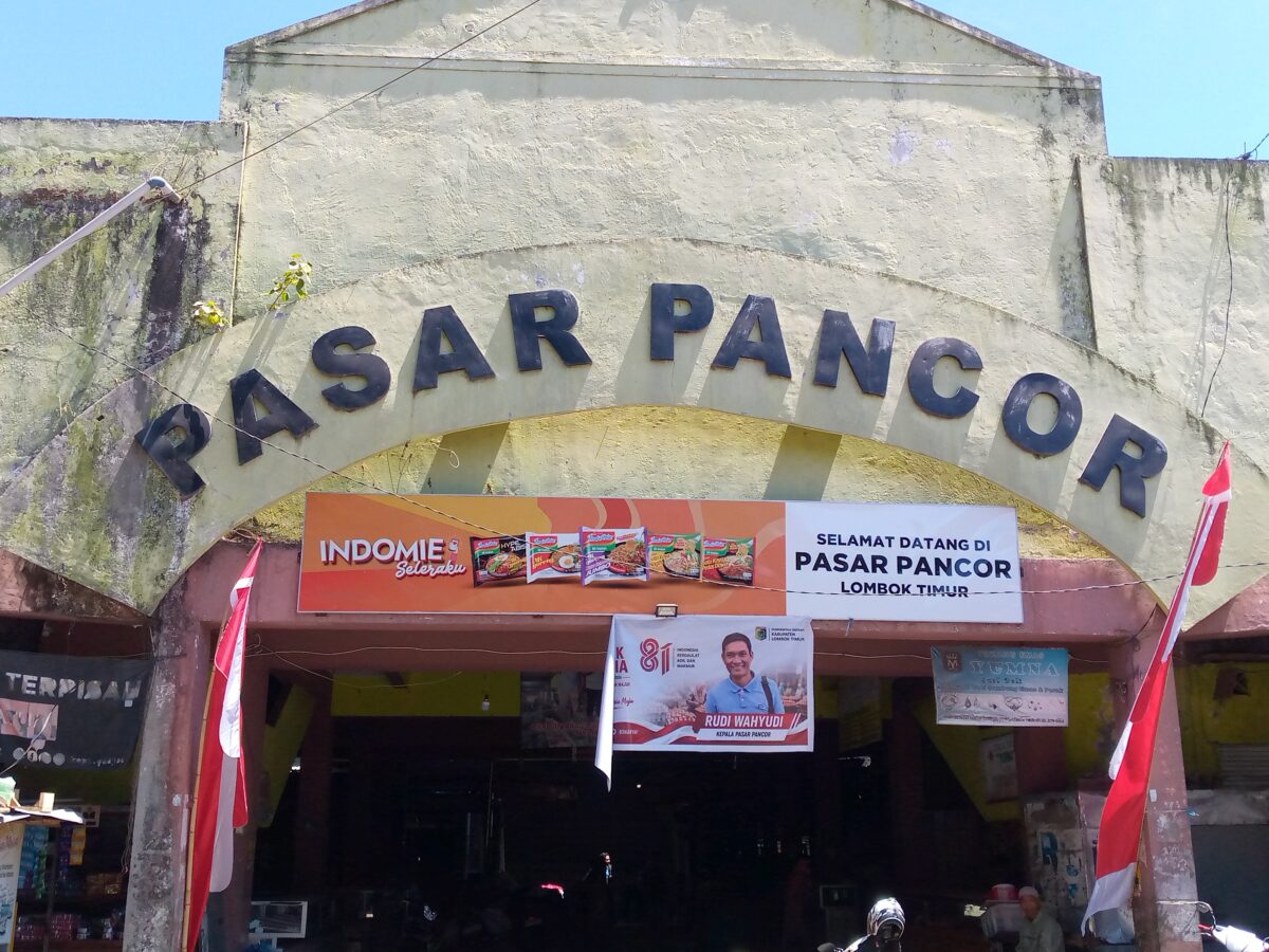 Pasar Pancor Terancam Kebakaran, Kabel Semrawut dan Drainase Buruk