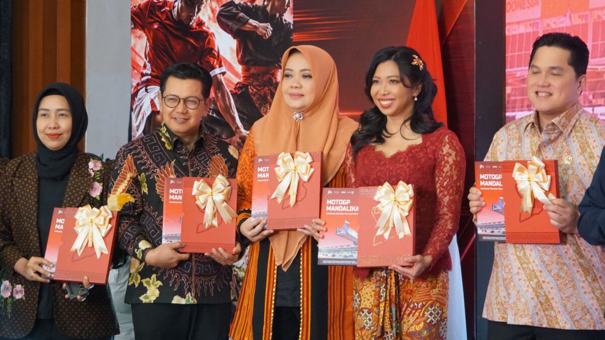 Peluncuran Buku MotoGP Mandalika 2025 dihadiri Wagub NTB