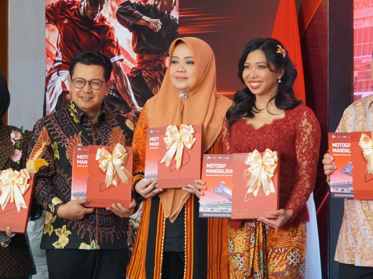 Peluncuran Buku MotoGP Mandalika 2025 dihadiri Wagub NTB