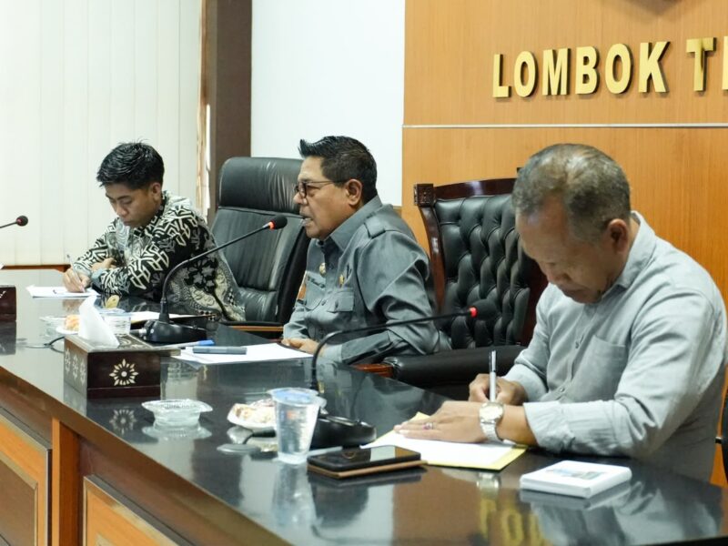 Bupati Lotim Sentil Kerja Nyata PDAM Rawat Sumber Air
