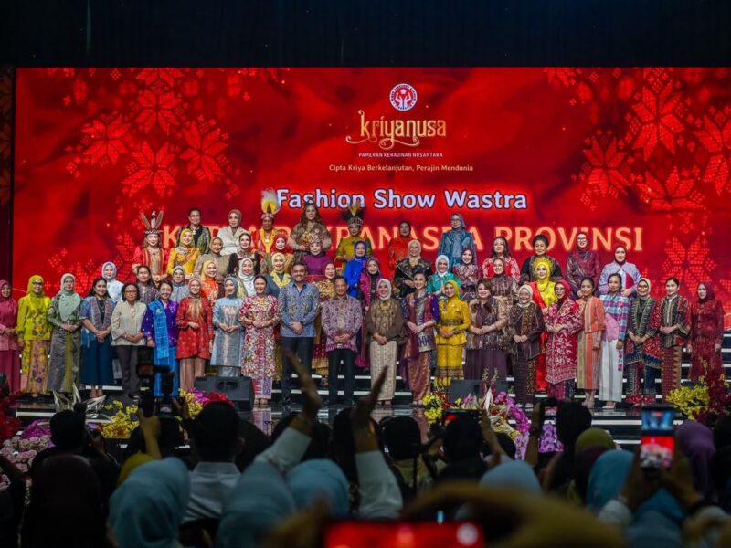 Dekranasda Wakili NTB dalam Fashion Show 38 Provinsi