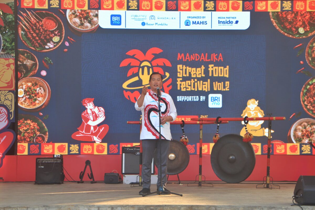 Ribuan Wisatawan di Mandalika Street Food: MotoGP Menuju Destinasi Sepanjang Tahun
