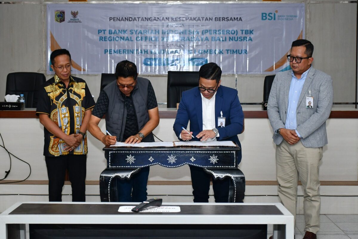 Pemkab Lombok Timur Gandeng BSI