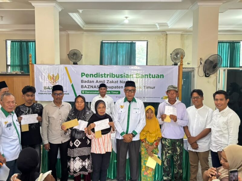 BAZNAS Lotim Salurkan Bantuan Kesehatan kepada 193 Mustahik