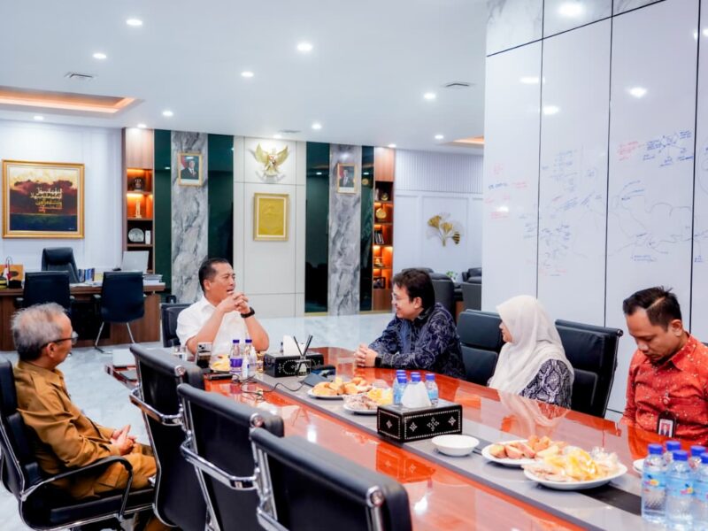 Gubernur Terima Silaturrahmi sekaligus Pamitan Kepala OJK Provinsi NTB