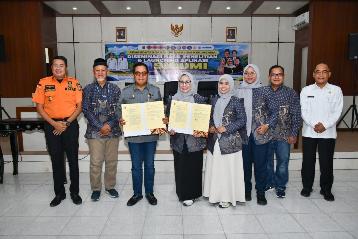 Mitigasi Bencana Rinjani Masuk Era Digital, Lombok Timur Gandeng UMY