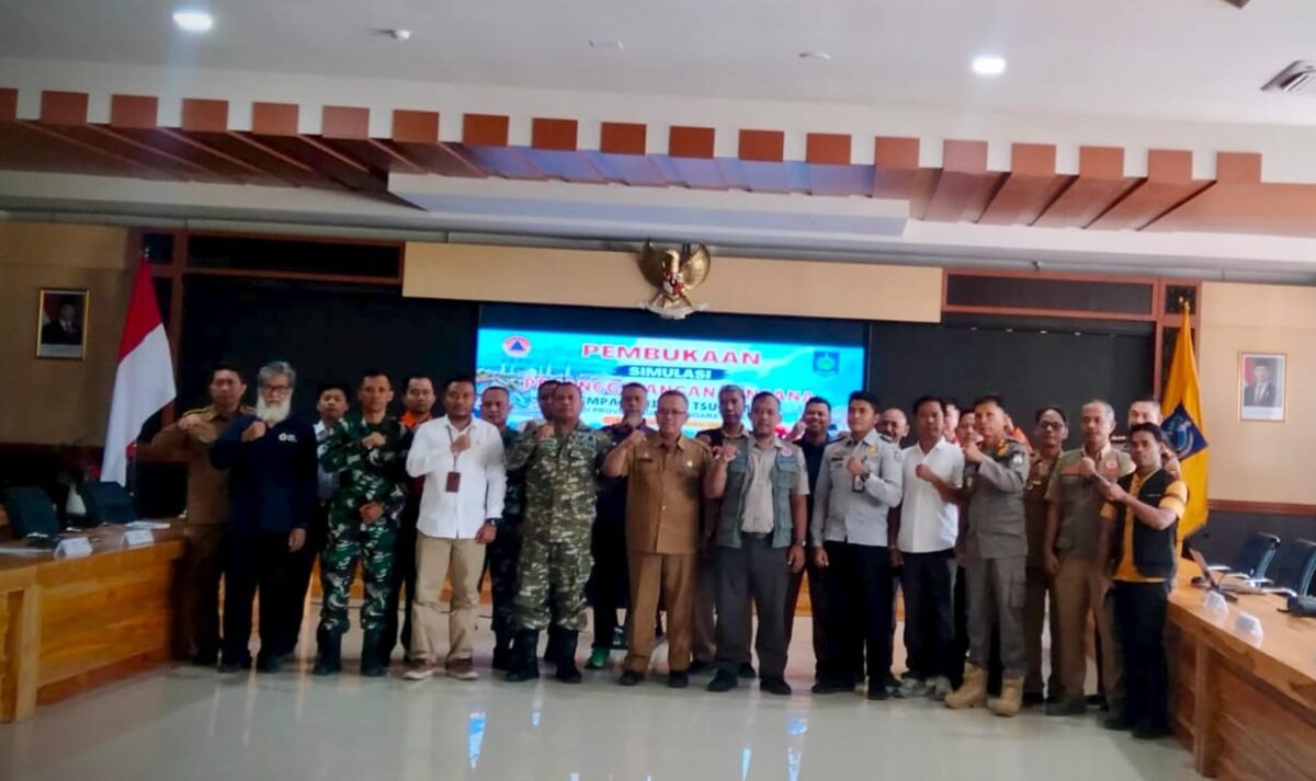 Pemprov NTB Perkuat Kesiapsiagaan Gempabumi dan Tsunami melalui Simulasi Lintas Sektor