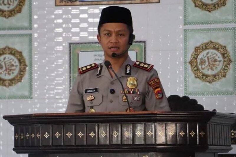Kapolres Lotim Ajak Warga Jaga Persaudaraan Jelang Pilkades